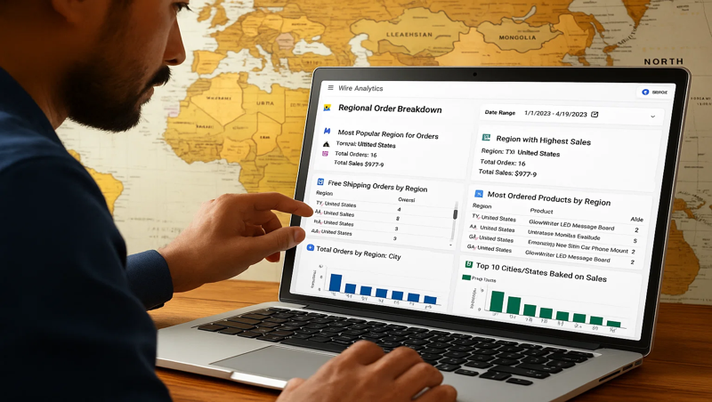 Real-Time WooCommerce Analytics Dashboard